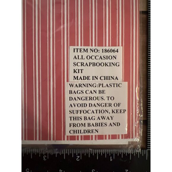 NEW 1999 Vintage BABS Building A Better Scrapbook Kit All Occasion 186064 - Picture 4 of 4